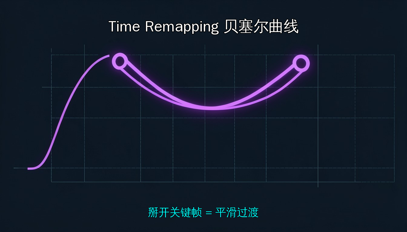 Time Remapping 贝塞尔曲线