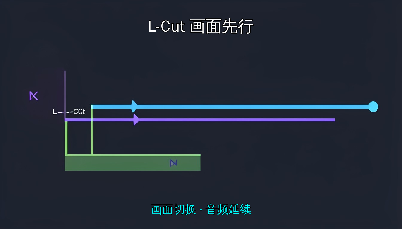 L-Cut 画面先行
