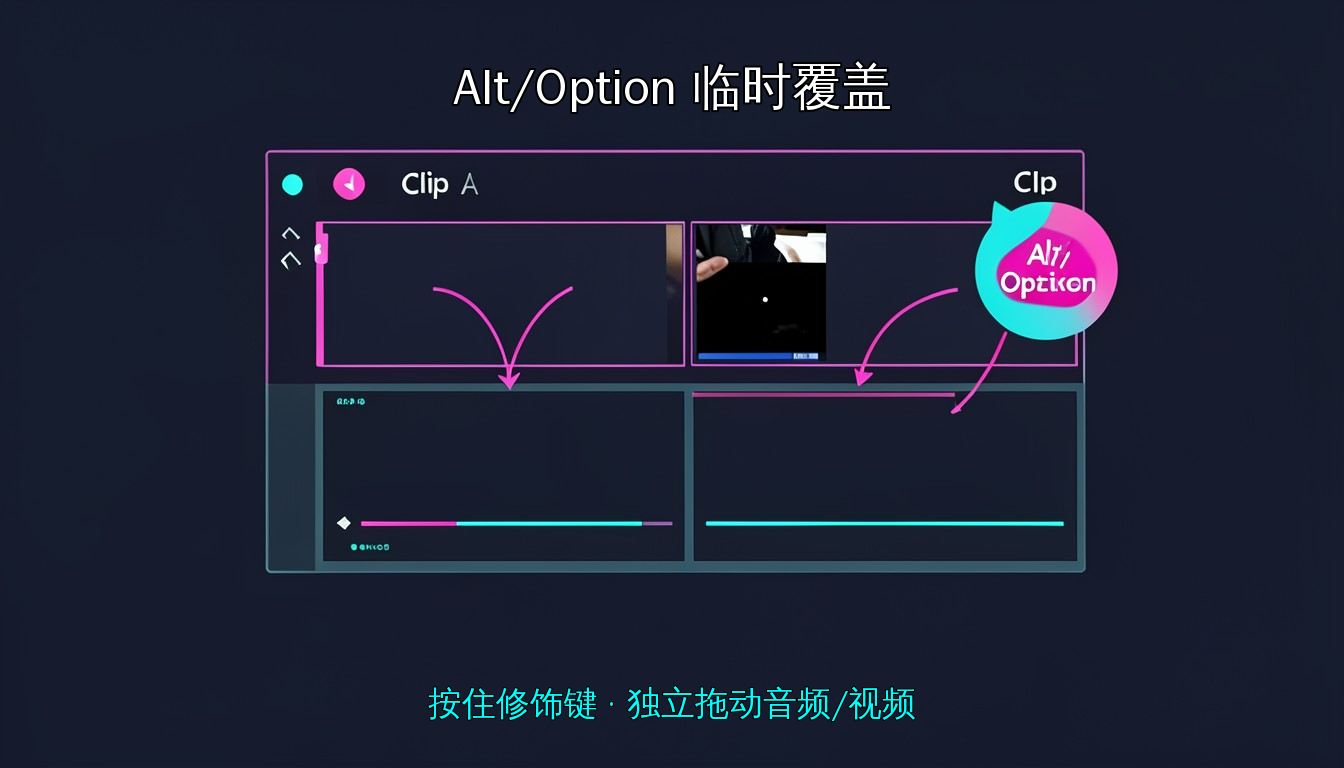 Alt/Option 临时覆盖
